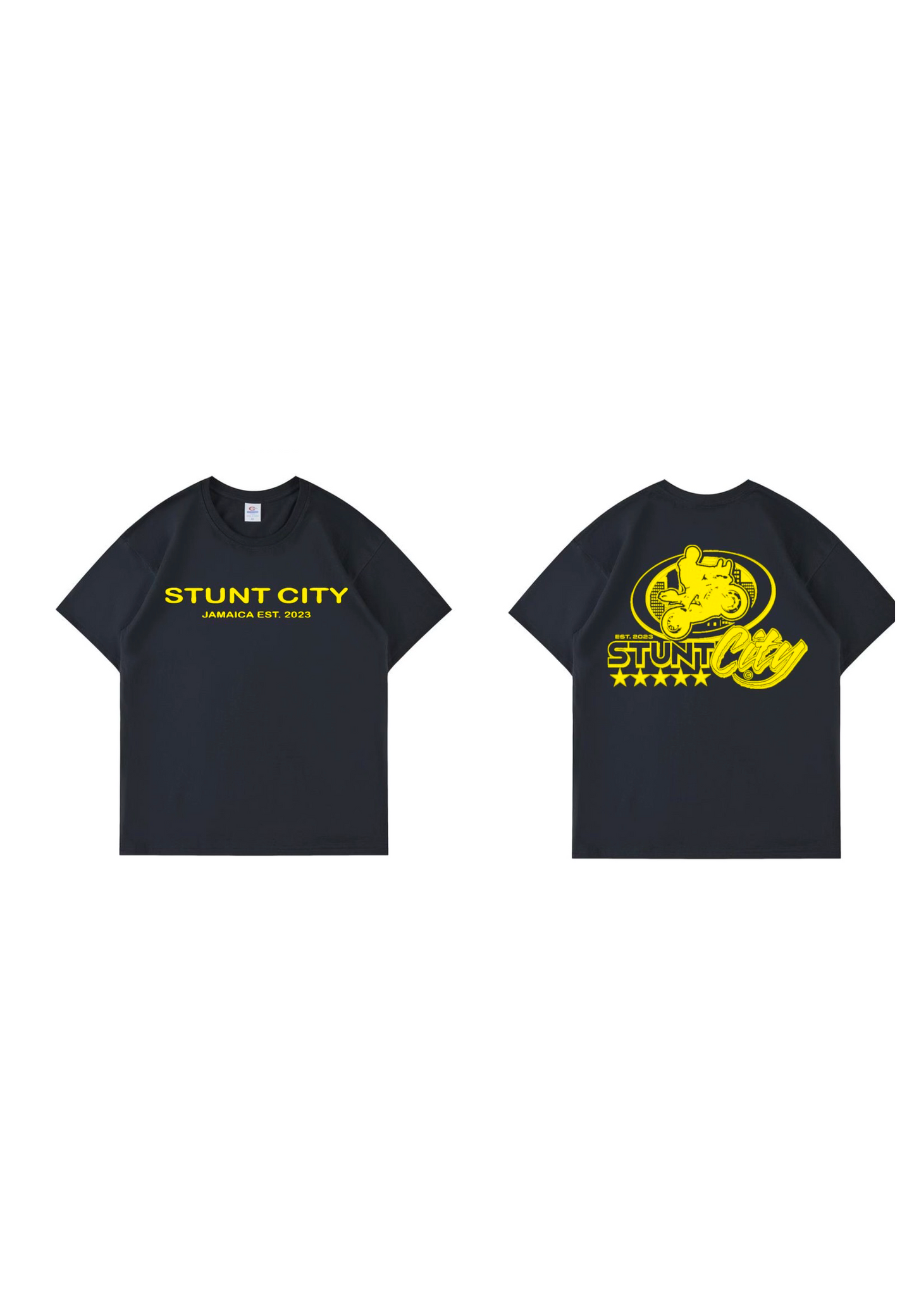Puff Print Stunt City T-Shirt