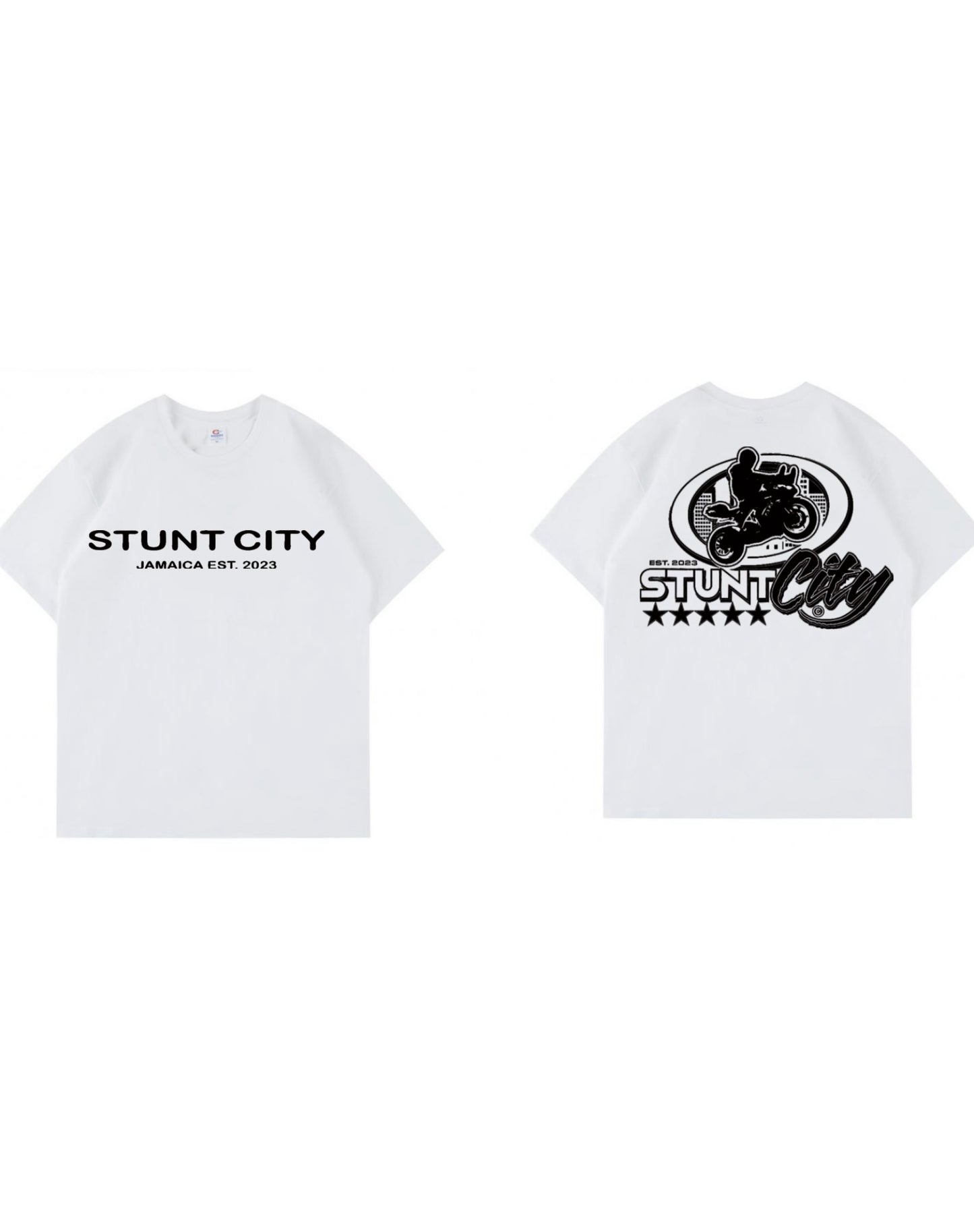 Puff Print Stunt City T-Shirt