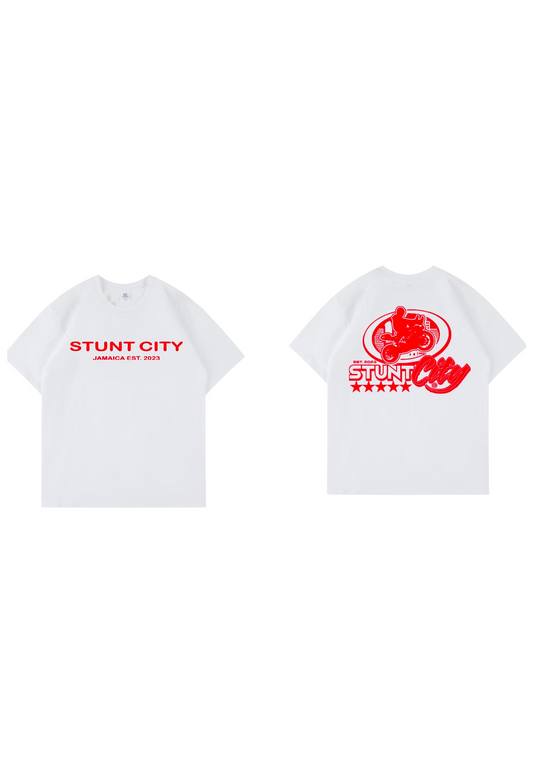 Puff Print Stunt City T-Shirt